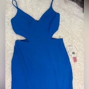 Aqua Royal Blue Dress